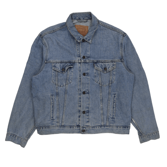 Levi's 70503 Vintage Light Blue Trucker Jacket XXL Cotton Denim