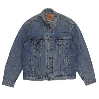 Levi's Vintage Denim Trucker Jacket Blue XL Cotton
