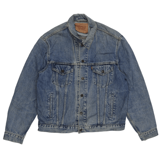 Levi's Vintage Denim Trucker Jacket Blue XL Cotton