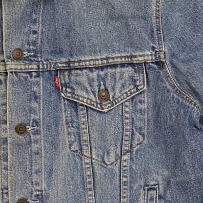 Levi's Vintage Denim Trucker Jacket Blue XL Cotton