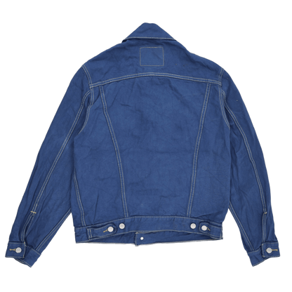 Levi's Blue Denim Jacket Large 100% Cotton Collared Men's Outerwear