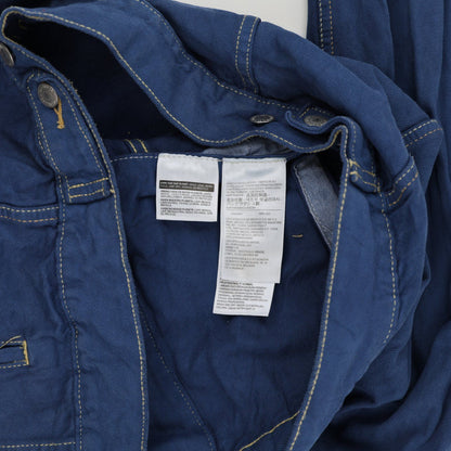 Levi's Blue Denim Jacket Large 100% Cotton Collared Men's Outerwear