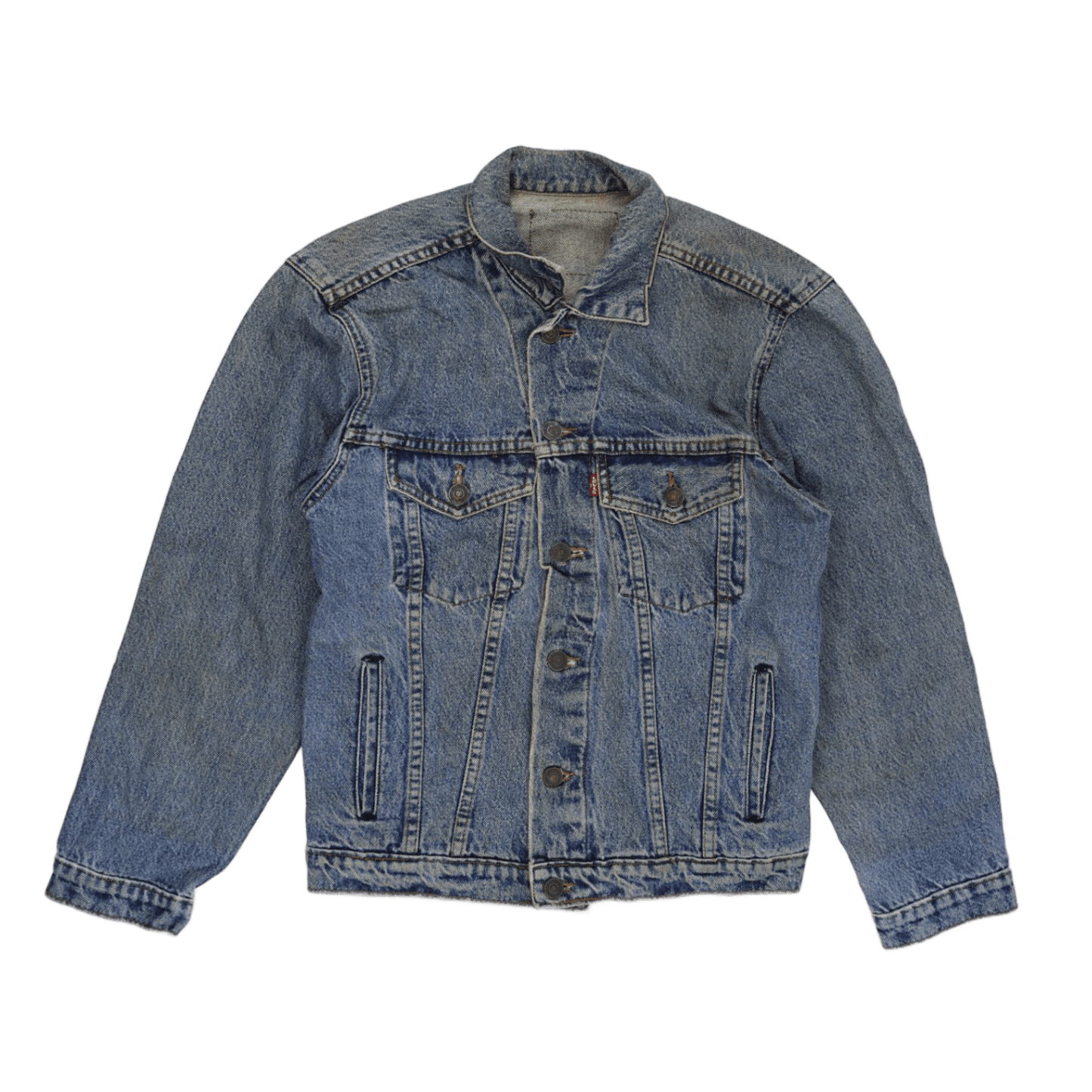Levi's Vintage Denim Trucker Jacket Blue Unisex Medium