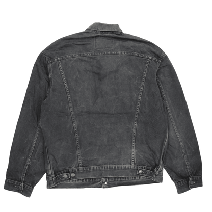 Levi's Vintage Black Denim Trucker Jacket XL Mens