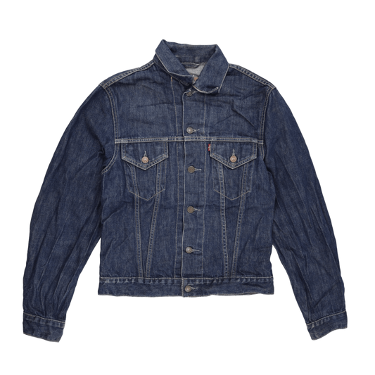 Levi's Vintage 70500 Medium Blue Denim Trucker Jacket Size Medium Cotton