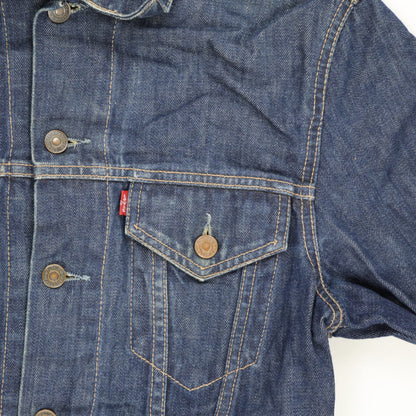 Levi's Vintage 70500 Medium Blue Denim Trucker Jacket Size Medium Cotton