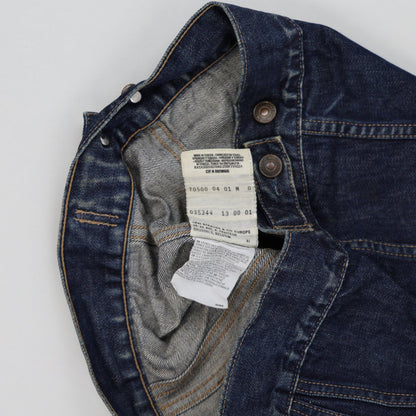 Levi's Vintage 70500 Medium Blue Denim Trucker Jacket Size Medium Cotton