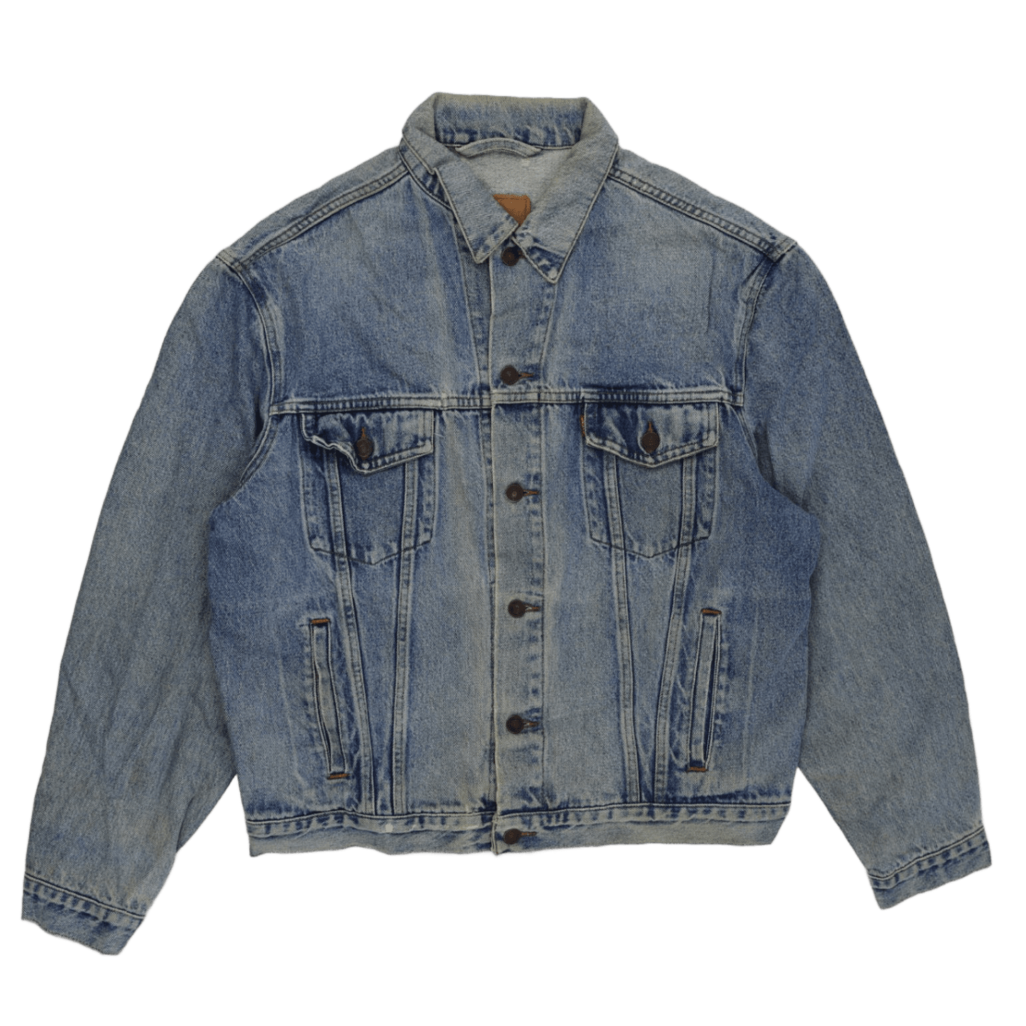 Levi's Vintage Trucker Jacket Classic Blue Size L Cotton Denim
