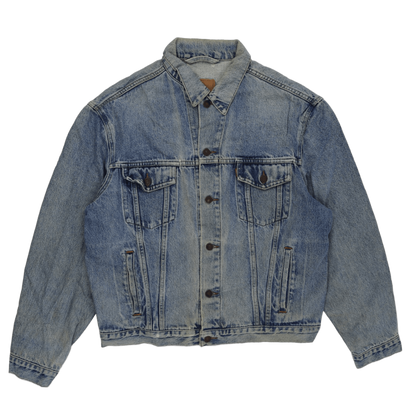 Levi's Vintage Trucker Jacket Classic Blue Size L Cotton Denim