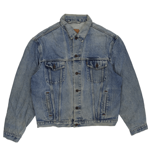 Levi's Vintage Trucker Jacket Classic Blue Size L Cotton Denim
