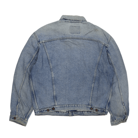 Levi's Vintage Stonewash Denim Jacket for Men Blue XL Cotton