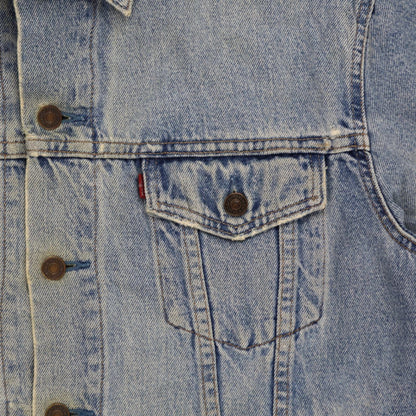 Levi's Vintage Stonewash Denim Jacket for Men Blue XL Cotton
