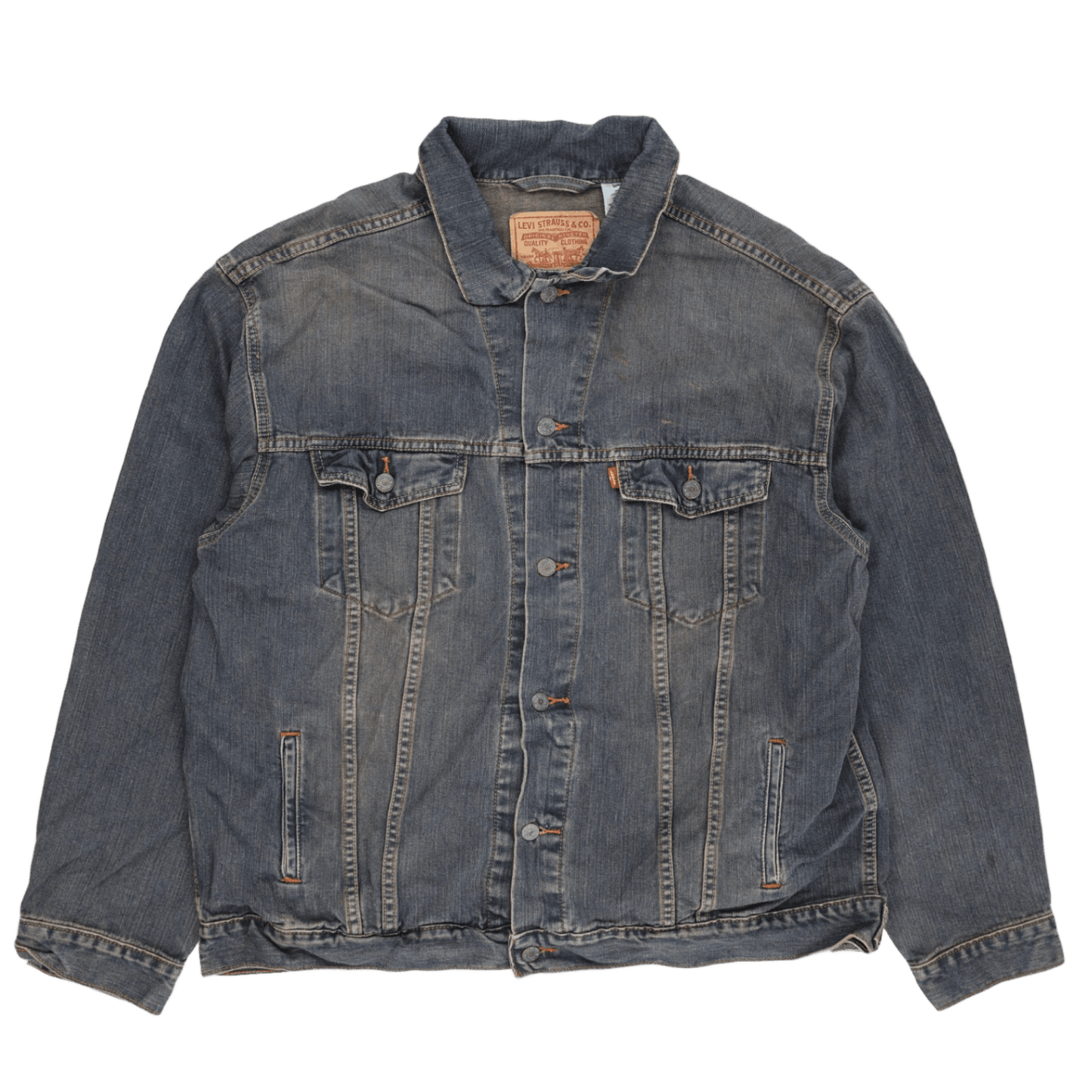 Levi's Vintage 70507 Standard Trucker Denim Jacket Blue XXL 100% Cotton