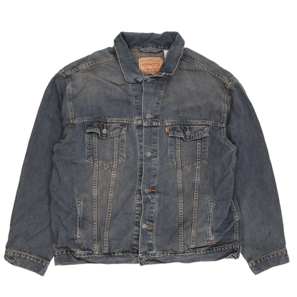 Levi's Vintage 70507 Standard Trucker Denim Jacket Blue XXL 100% Cotton