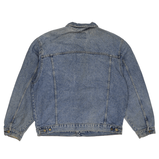 Lee Vintage Denim Western Jacket Light Blue XXL 100% Cotton