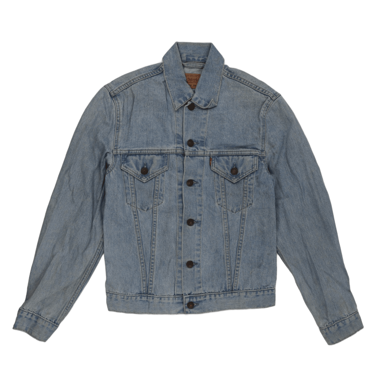 Levi's 70500 Vintage Light Blue Denim Trucker Jacket Medium Cotton
