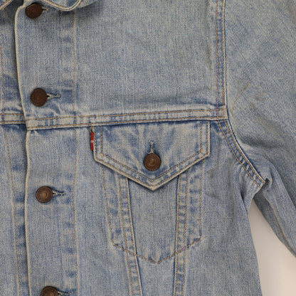 Levi's 70500 Vintage Light Blue Denim Trucker Jacket Medium Cotton