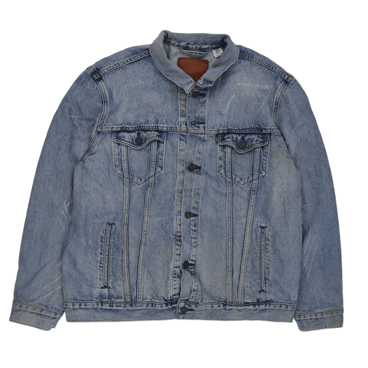 Levi's Vintage Light Blue Denim Trucker Jacket XXL Cotton
