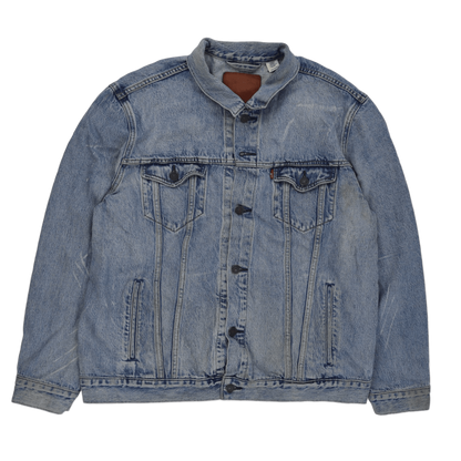 Levi's Vintage Light Blue Denim Trucker Jacket XXL Cotton