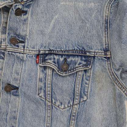 Levi's Vintage Light Blue Denim Trucker Jacket XXL Cotton