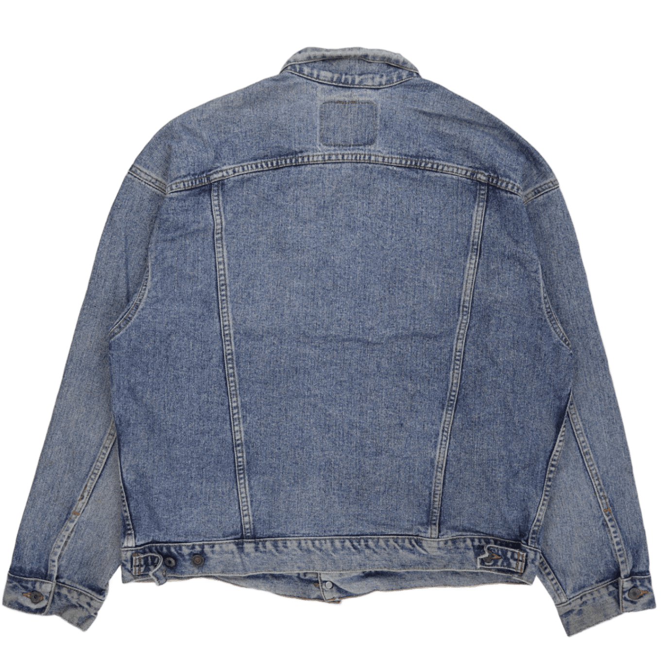 Levi's Vintage Stonewash Blue Denim Trucker Jacket XL Cotton