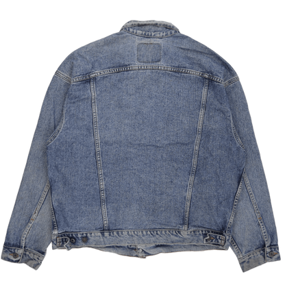Levi's Vintage Stonewash Blue Denim Trucker Jacket XL Cotton