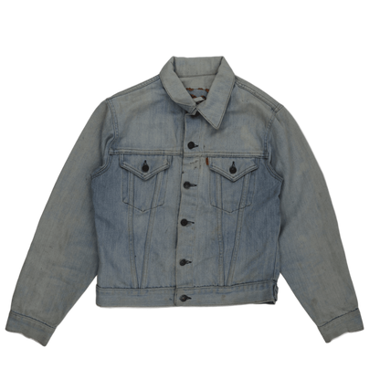 Levi's Vintage Light Blue Denim Trucker Jacket Unisex Size M Cotton