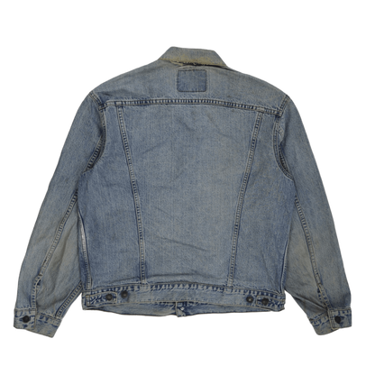 Levi's Vintage Light Blue Denim Jacket Large Cotton Collared