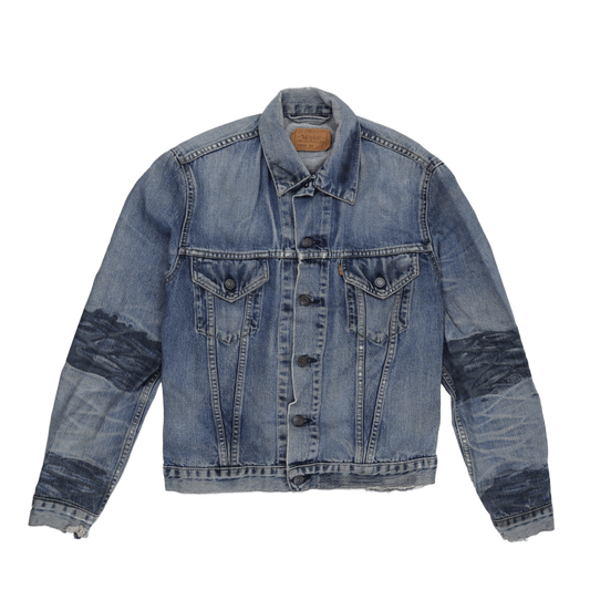 Levi's Vintage 70500 04 Blue Denim Jacket Men's Large Cotton Denim Collared