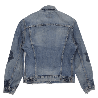 Levi's Vintage 70500 04 Blue Denim Jacket Men's Large Cotton Denim Collared
