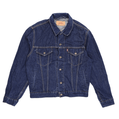 Levi's 70550 Classic Denim Trucker Jacket Blue Medium Cotton Denim Vintage
