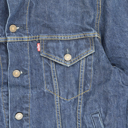 Levi's 70550 Classic Denim Trucker Jacket Blue Medium Cotton Denim Vintage