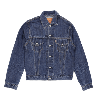Levi's Men's Classic Medium Blue Denim Jacket Size M 100% Cotton Collared