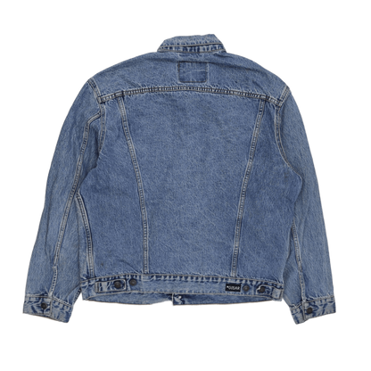 Levi's Vintage Blue Denim Trucker Jacket Men Size L Cotton