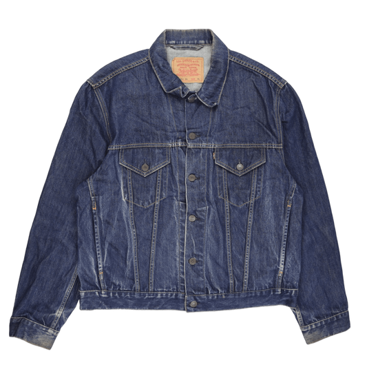 Levi's Vintage Blue Denim Trucker Jacket XL Cotton for Men