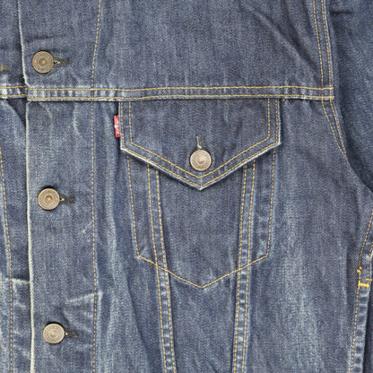 Levi's Vintage Blue Denim Trucker Jacket XL Cotton for Men