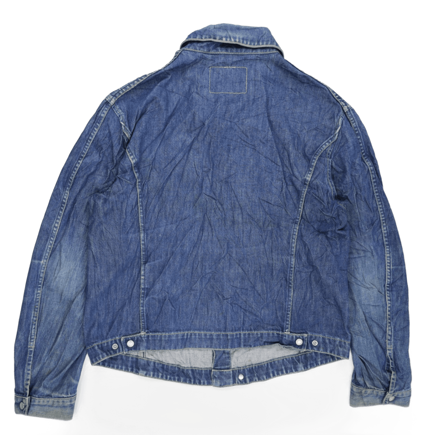 Levi's Engineered Jeans Vintage Denim Jacket Blue X Large 100% Cotton Collared