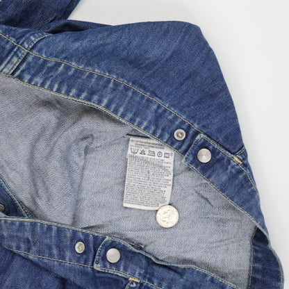 Levi's Engineered Jeans Vintage Denim Jacket Blue X Large 100% Cotton Collared