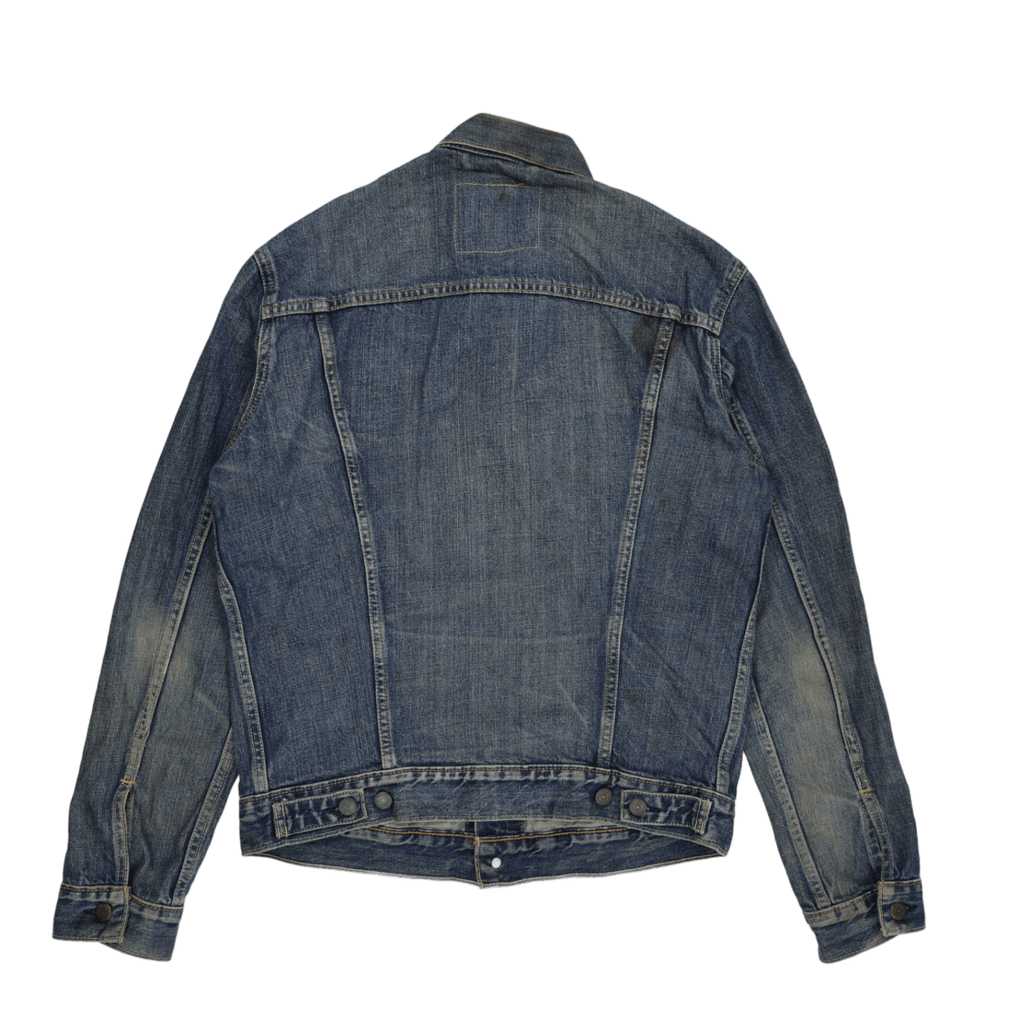 Levi's Vintage Blue Denim Trucker Jacket Men's Medium Cotton