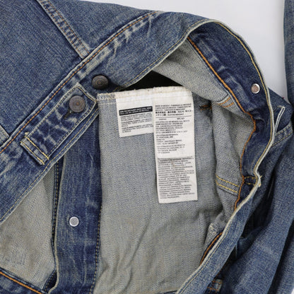 Levi's Vintage Blue Denim Trucker Jacket Men's Medium Cotton