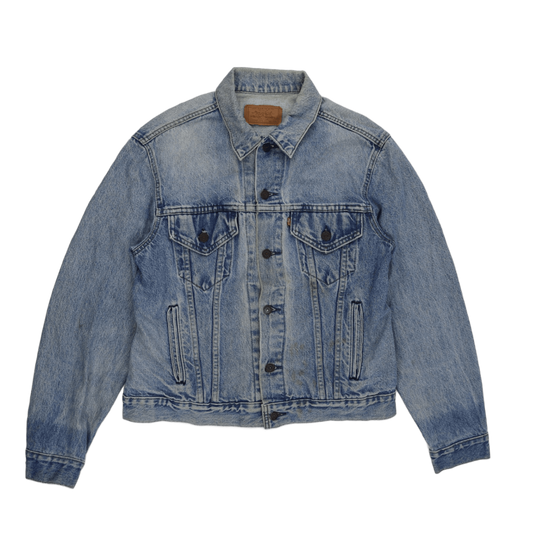 Levi's Vintage Denim Trucker Jacket Stonewashed Blue Medium Cotton