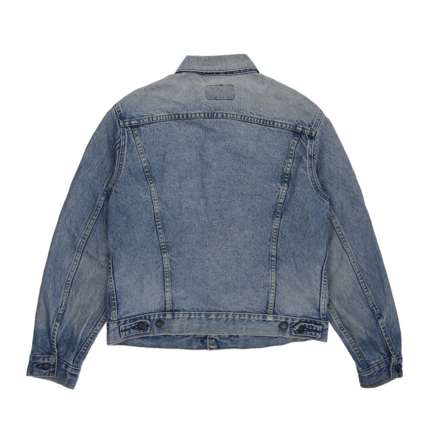 Levi's Vintage Denim Trucker Jacket Stonewashed Blue Medium Cotton