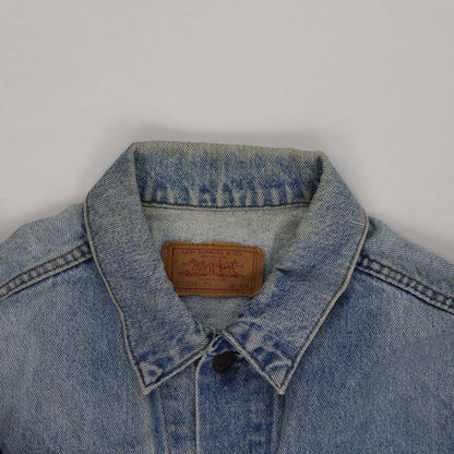 Levi's Vintage Denim Trucker Jacket Stonewashed Blue Medium Cotton