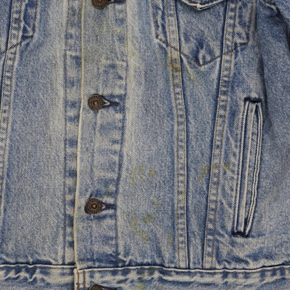 Levi's Vintage Denim Trucker Jacket Stonewashed Blue Medium Cotton
