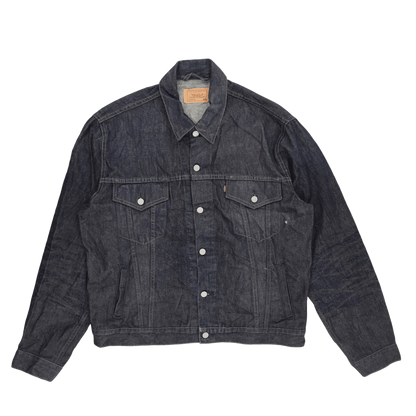 Levi's XXL Denim Trucker Jacket T2510 Indigo Blue Cotton Vintage