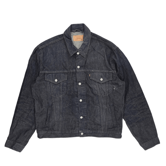 Levi's XXL Denim Trucker Jacket T2510 Indigo Blue Cotton Vintage