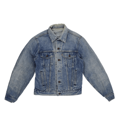 Levi's Vintage Blue Denim Trucker Jacket Medium Cotton Denim