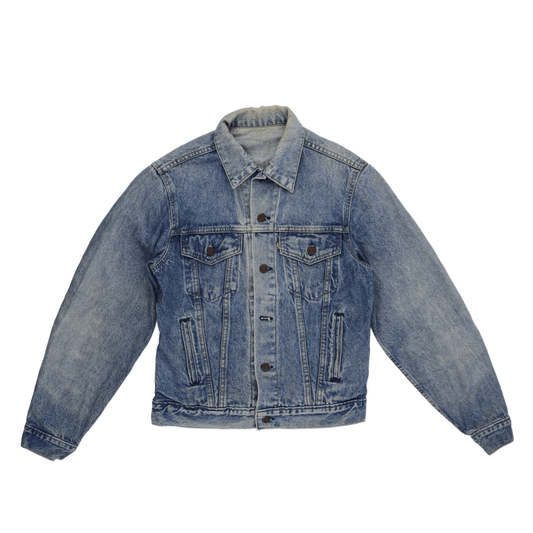 Levi's Vintage Blue Denim Trucker Jacket Medium Cotton Denim