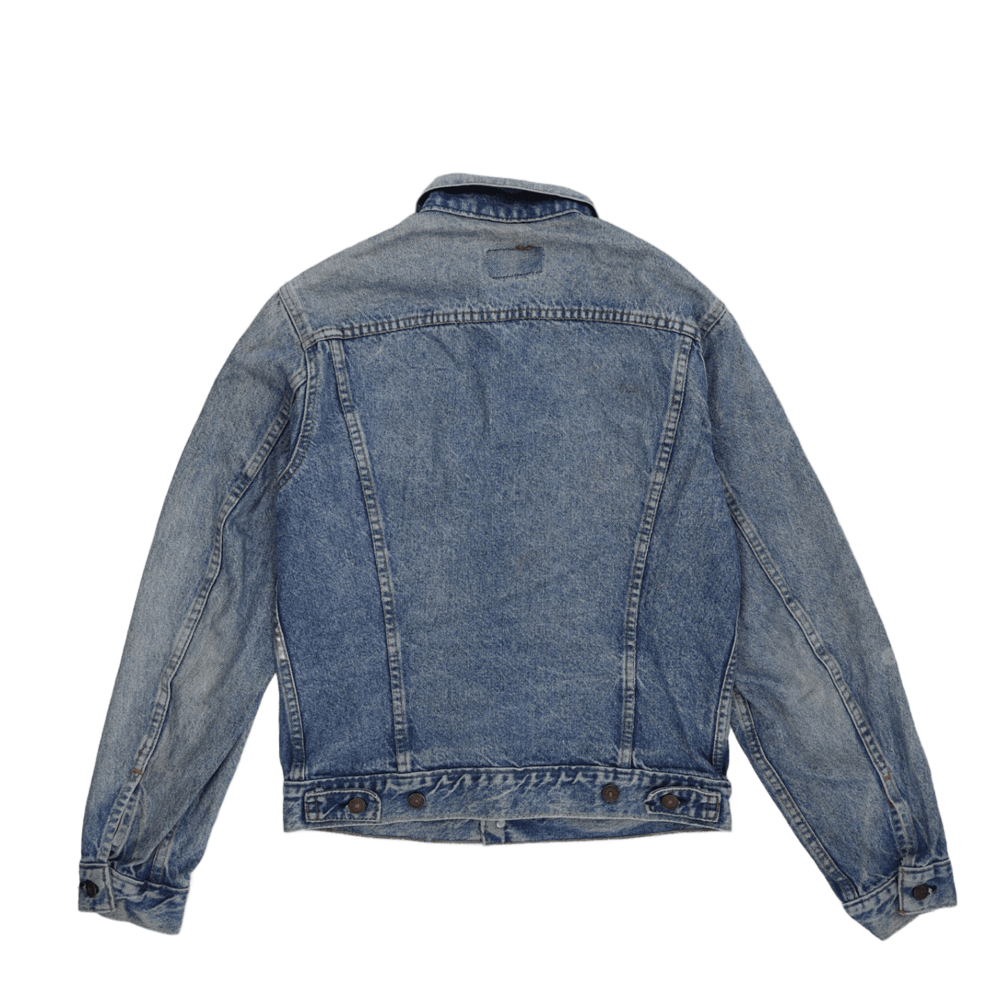 Levi's Vintage Blue Denim Trucker Jacket Medium Cotton Denim