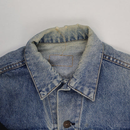 Levi's Vintage Blue Denim Trucker Jacket Medium Cotton Denim